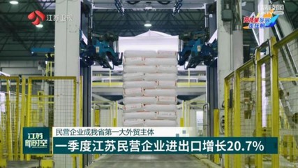 一季度江蘇民營企業(yè)外貿(mào)表現(xiàn)亮眼，技術(shù)進(jìn)出口成新增長引擎